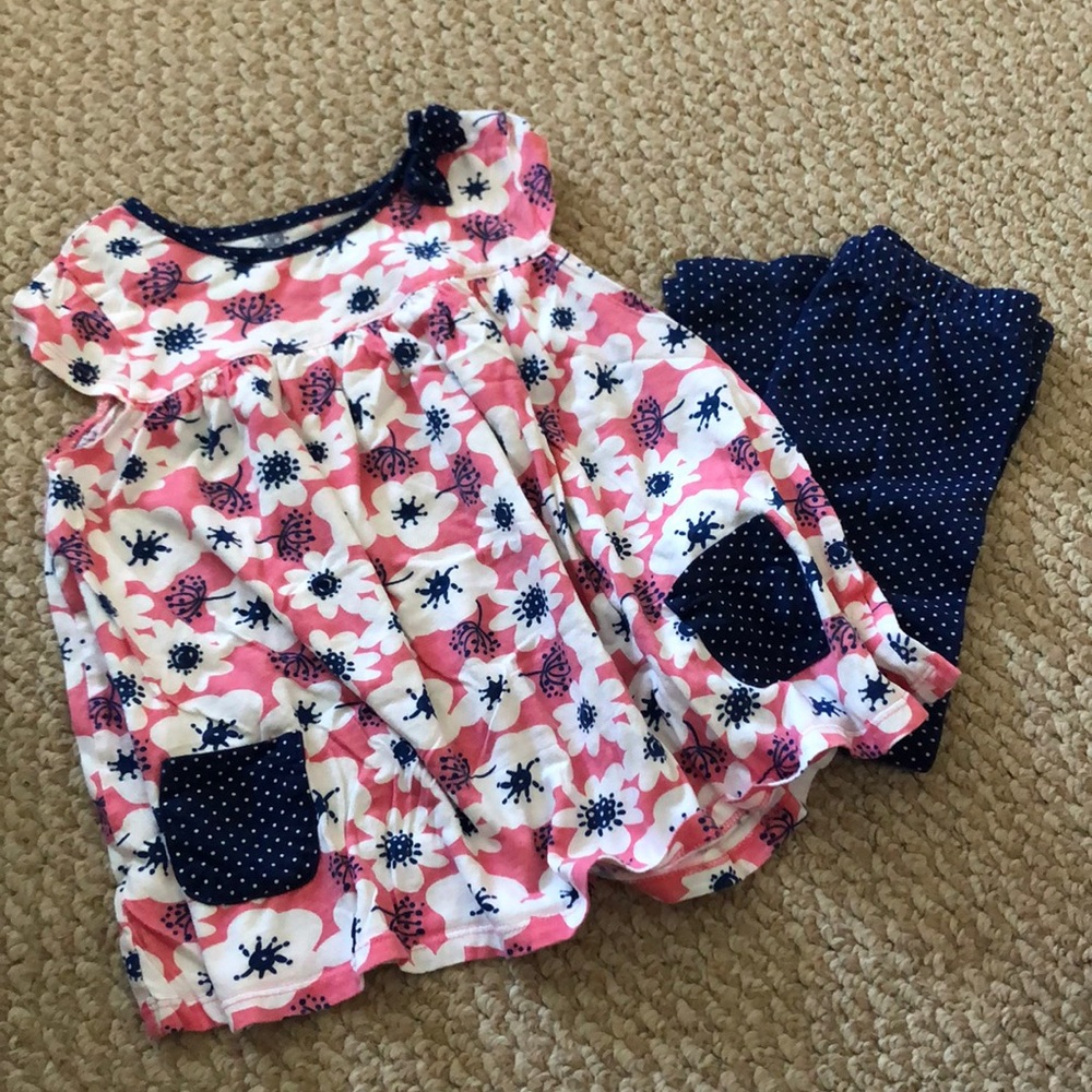 4T tunic leggings set